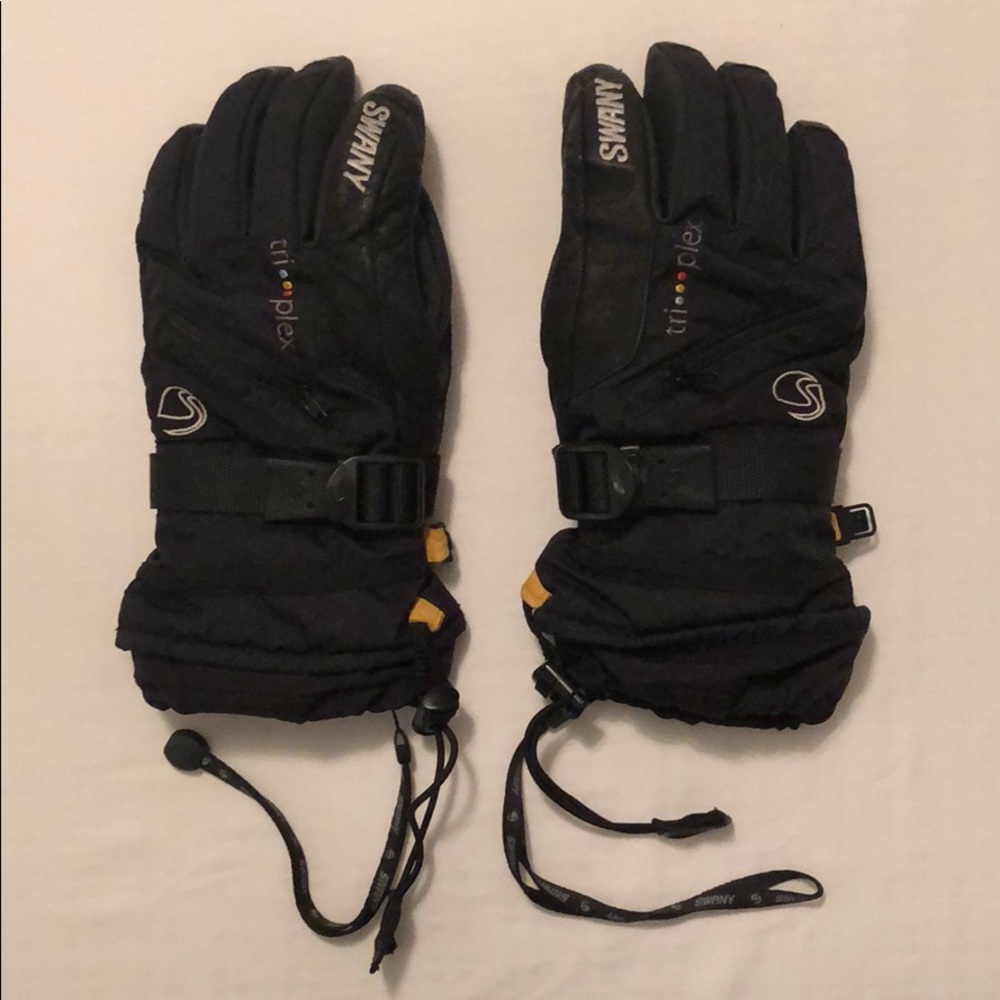 Swany Tri Plex Leather Extreme Temp Ski Gloves